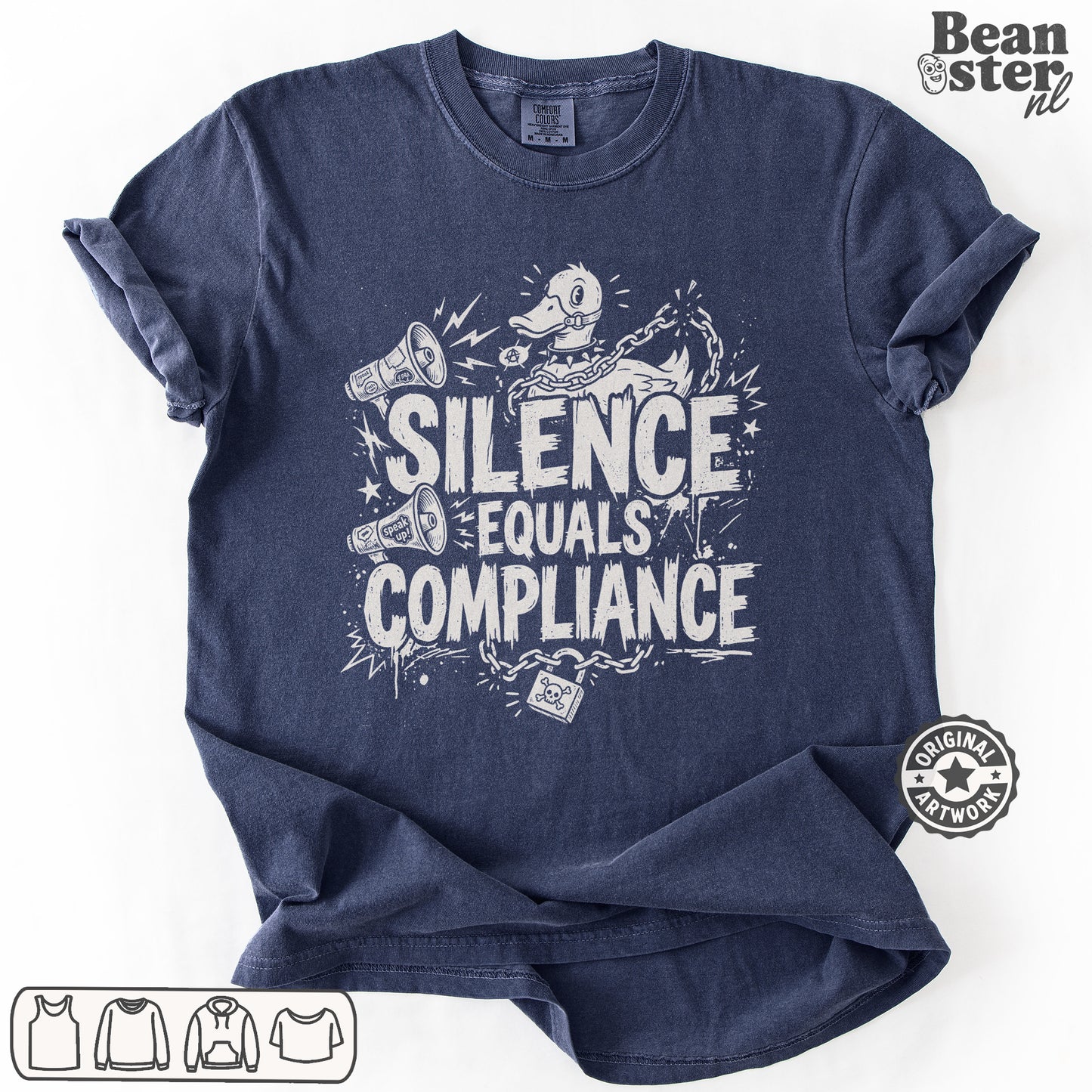 Silence Equals Compliance Protest T-Shirt