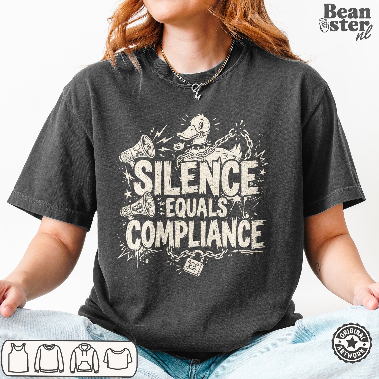 Silence Equals Compliance Protest T-Shirt