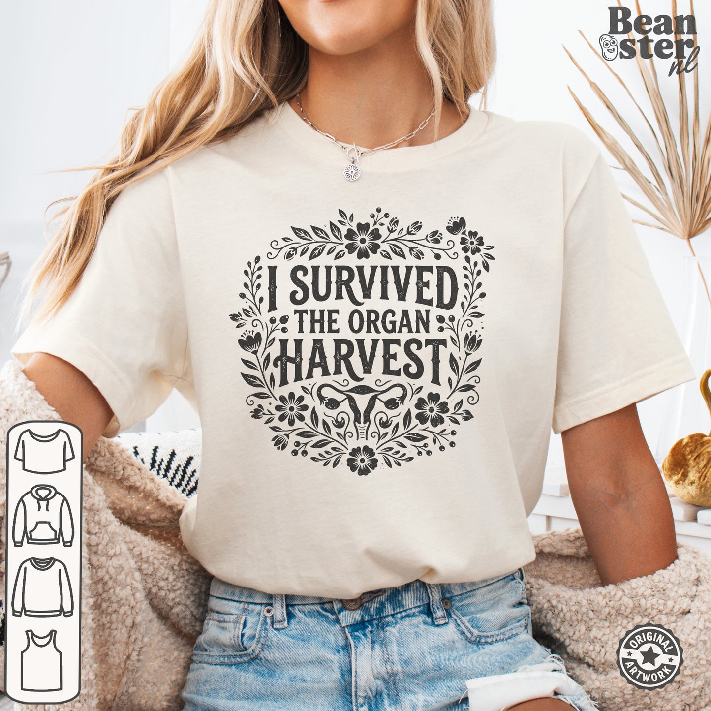 I Survived the Organ Harvest | Funny Hysterectomy Shirt