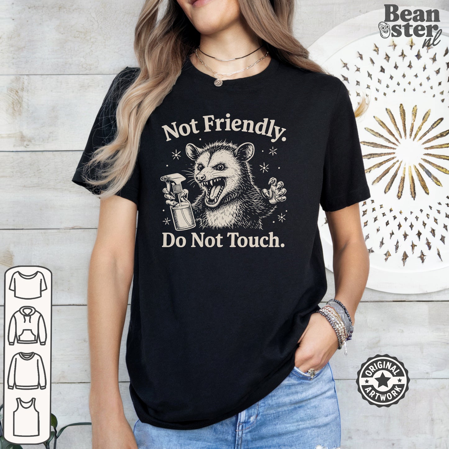 Not Friendly Do Not Touch Shirt | Funny Introvert Tee