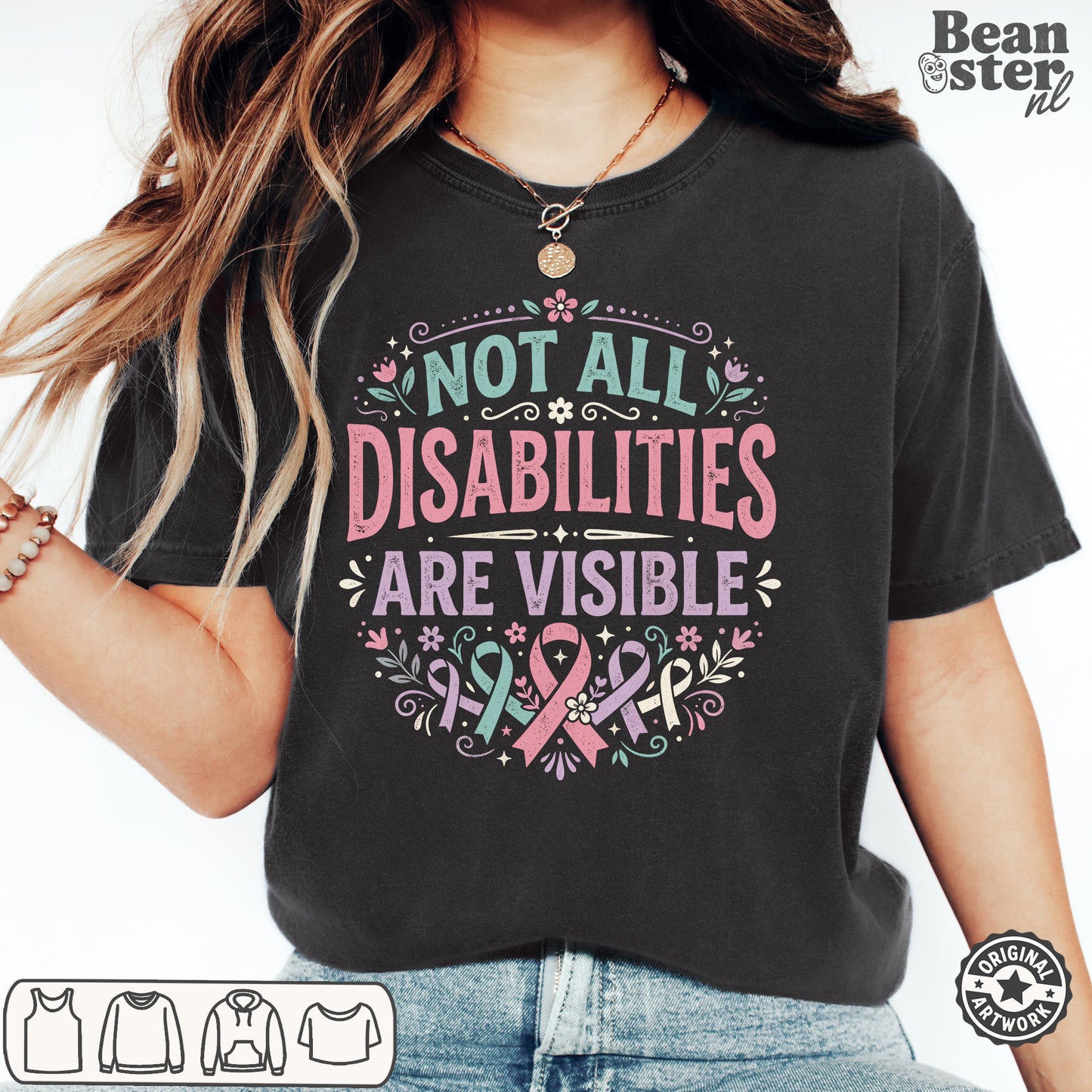 Not All Disabilities Are Visible T-Shirt | Awareness Tee