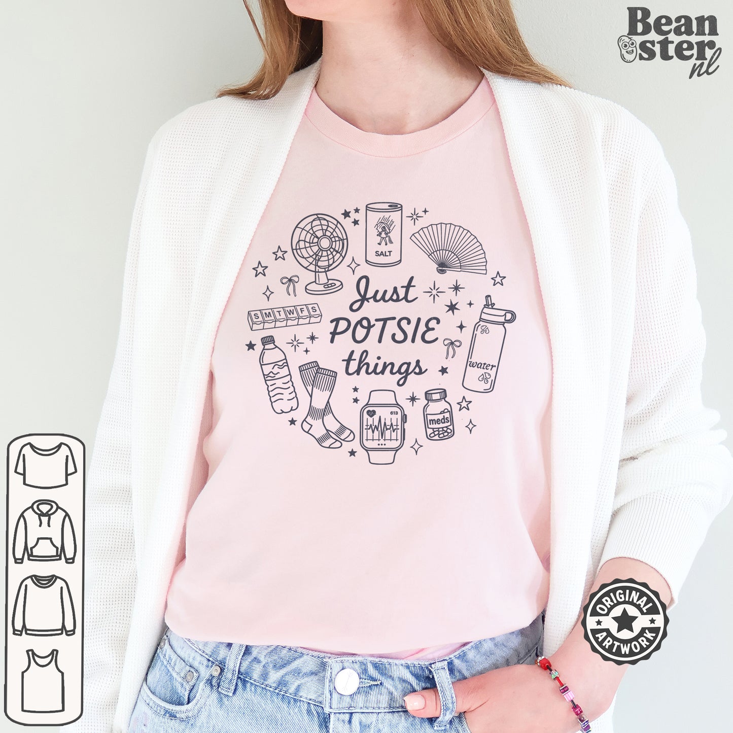 Just Potsie Things T-Shirt | POTS Syndrome Awareness Tee