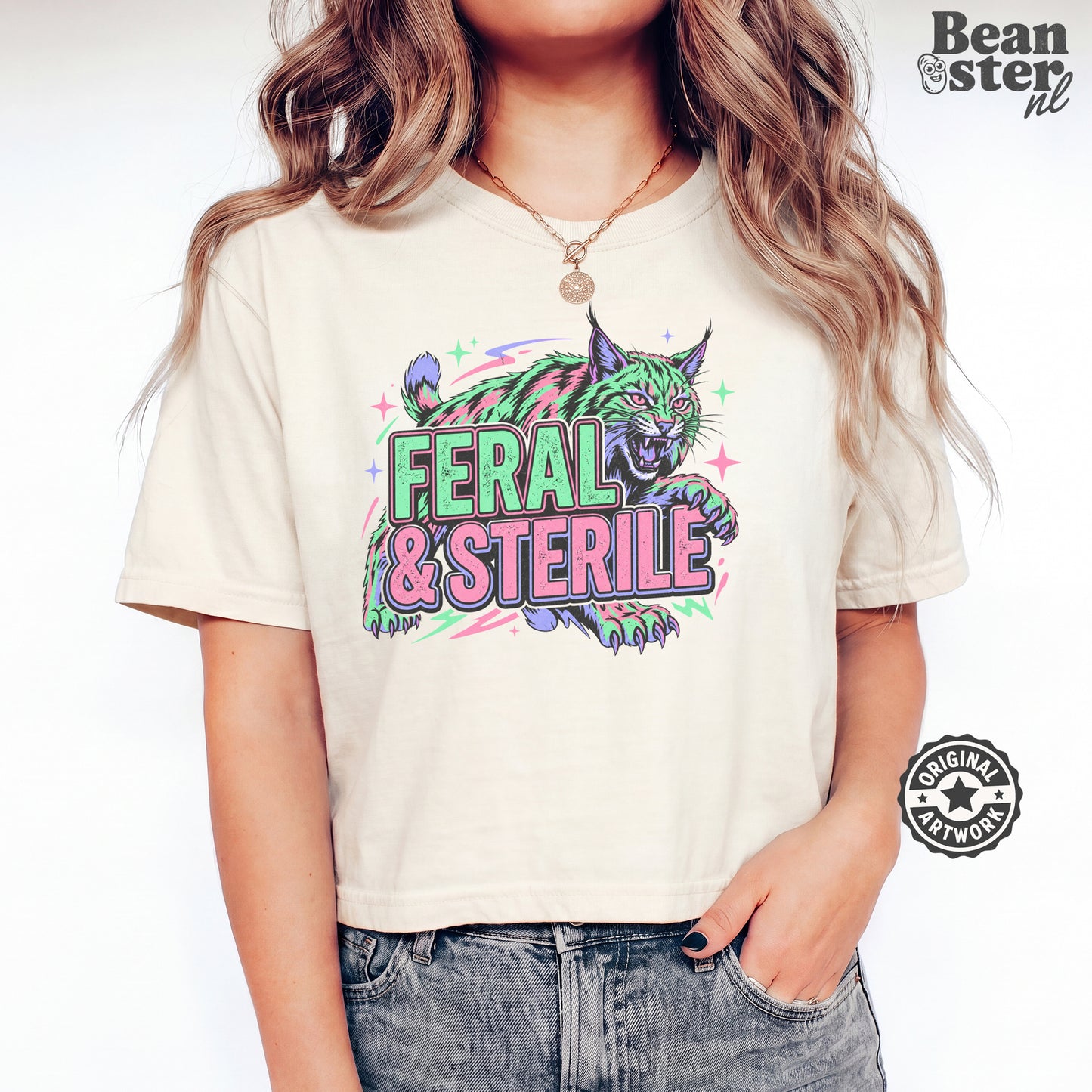 Feral and Sterile T-Shirt | Funny Childfree Lifestyle Tee