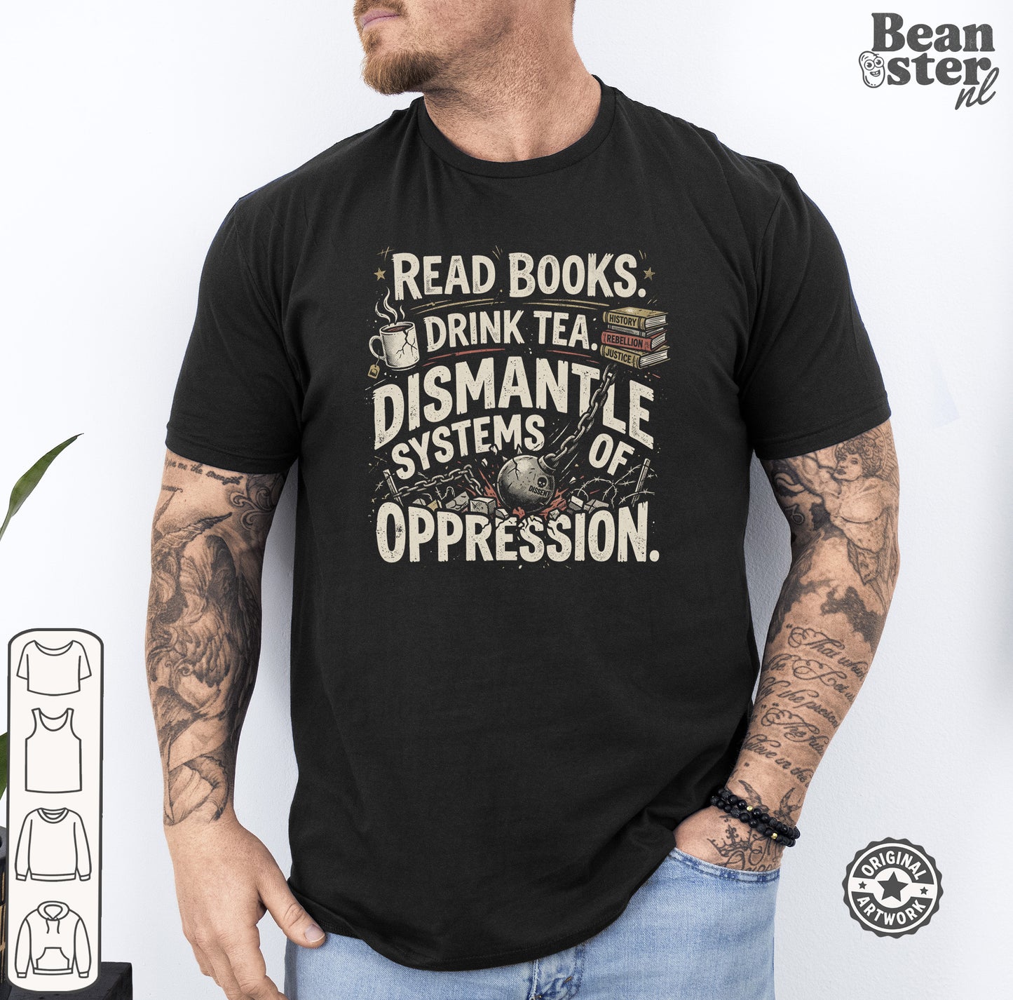 Dismantle Systems of Oppression Social Justice T-Shirt