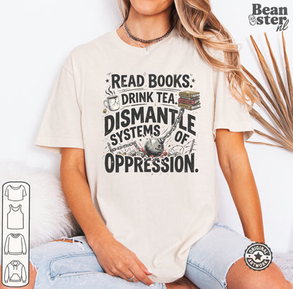 Dismantle Systems of Oppression Social Justice T-Shirt