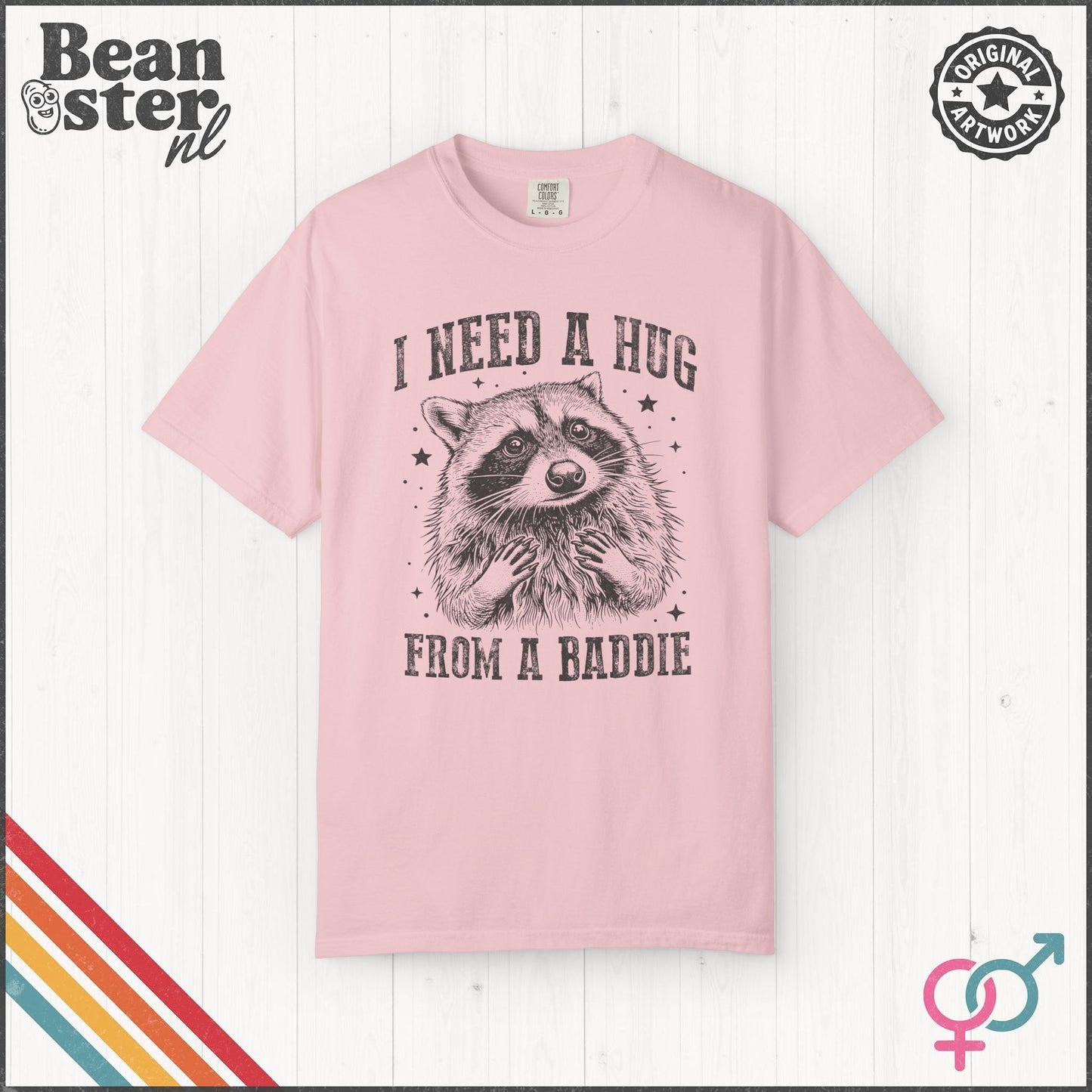I Need A Hug From A Baddie T-Shirt  Funny Meme Unisex Tee