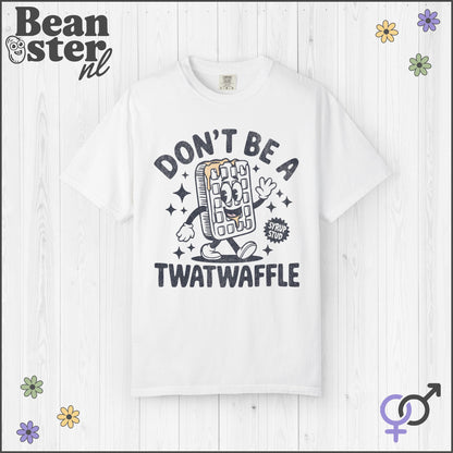 Don't Be a Twatwaffle Shirt – Funny Waffle Mascot Tee