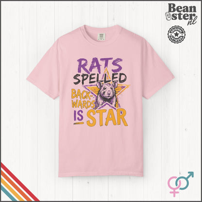 Rats Spelled Backwards Is Star Funny Animal Meme Shirt
