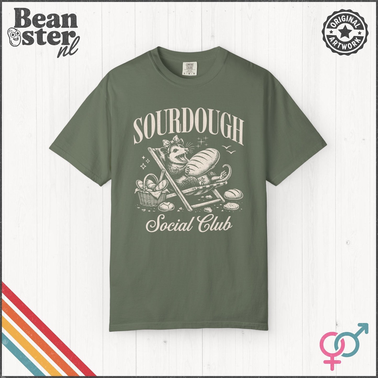 Sourdough Social Club T-Shirt | Bread Lover Shirt