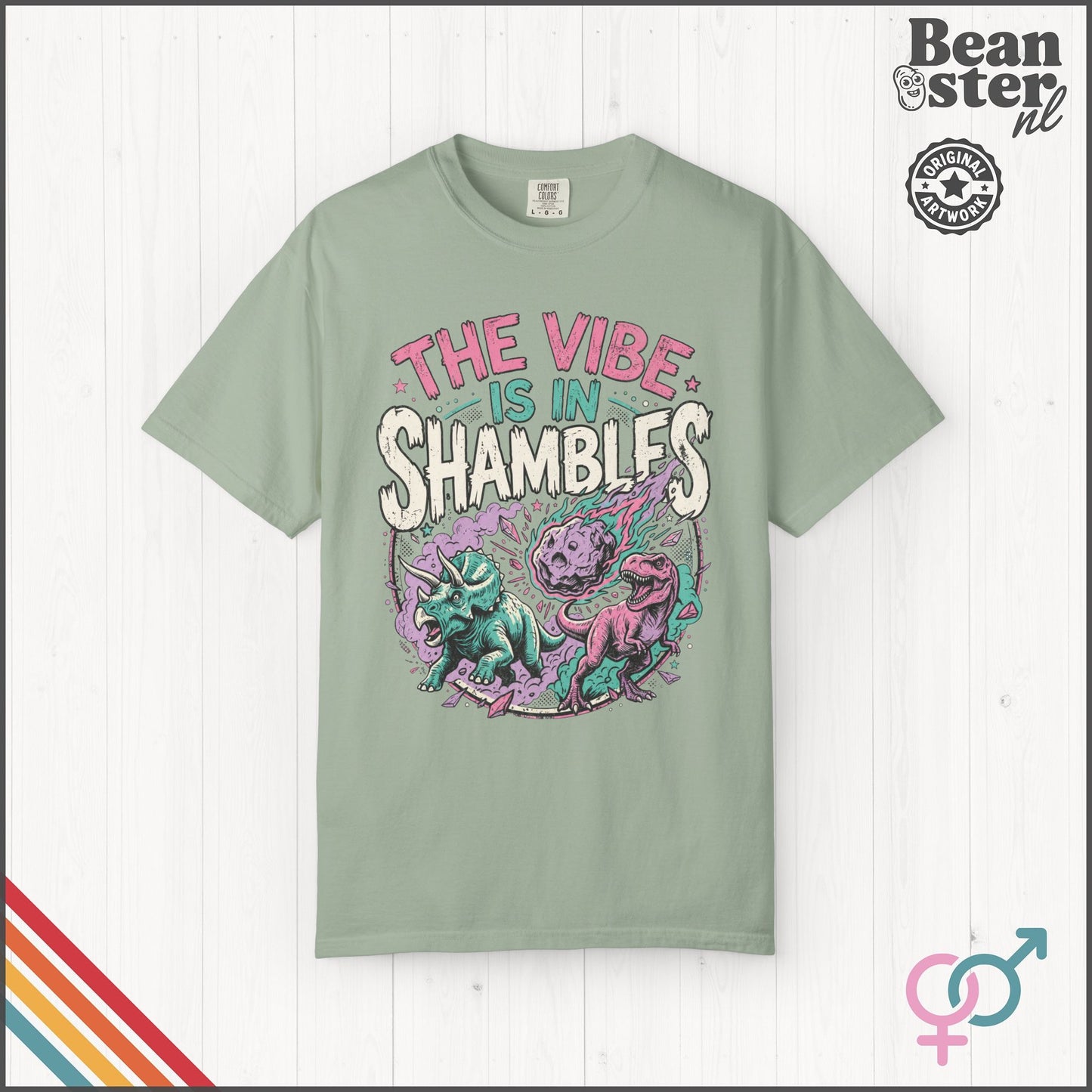 The Vibe Is In Shambles T-Shirt | Funny Meme Tee