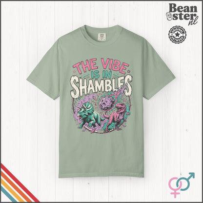 The Vibe Is In Shambles T-Shirt | Funny Meme Tee