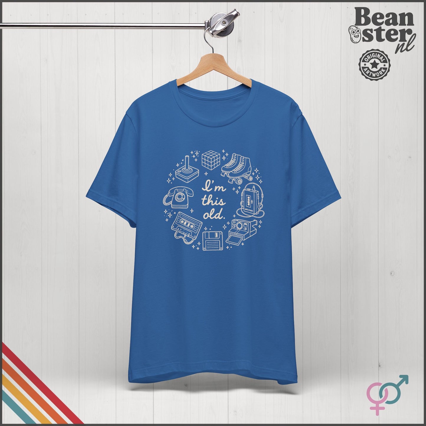 I'm This Old T-Shirt | Funny Retro Vintage Tee