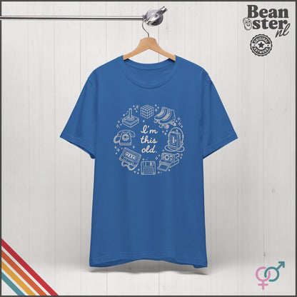 I'm This Old T-Shirt | Funny Retro Vintage Tee