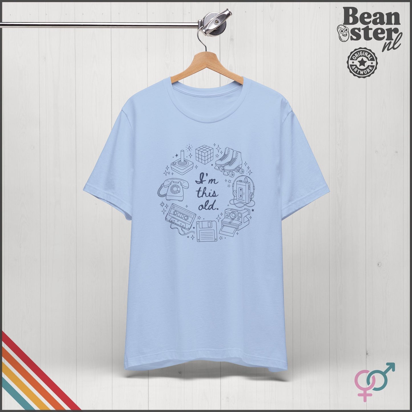 I'm This Old T-Shirt | Funny Retro Vintage Tee