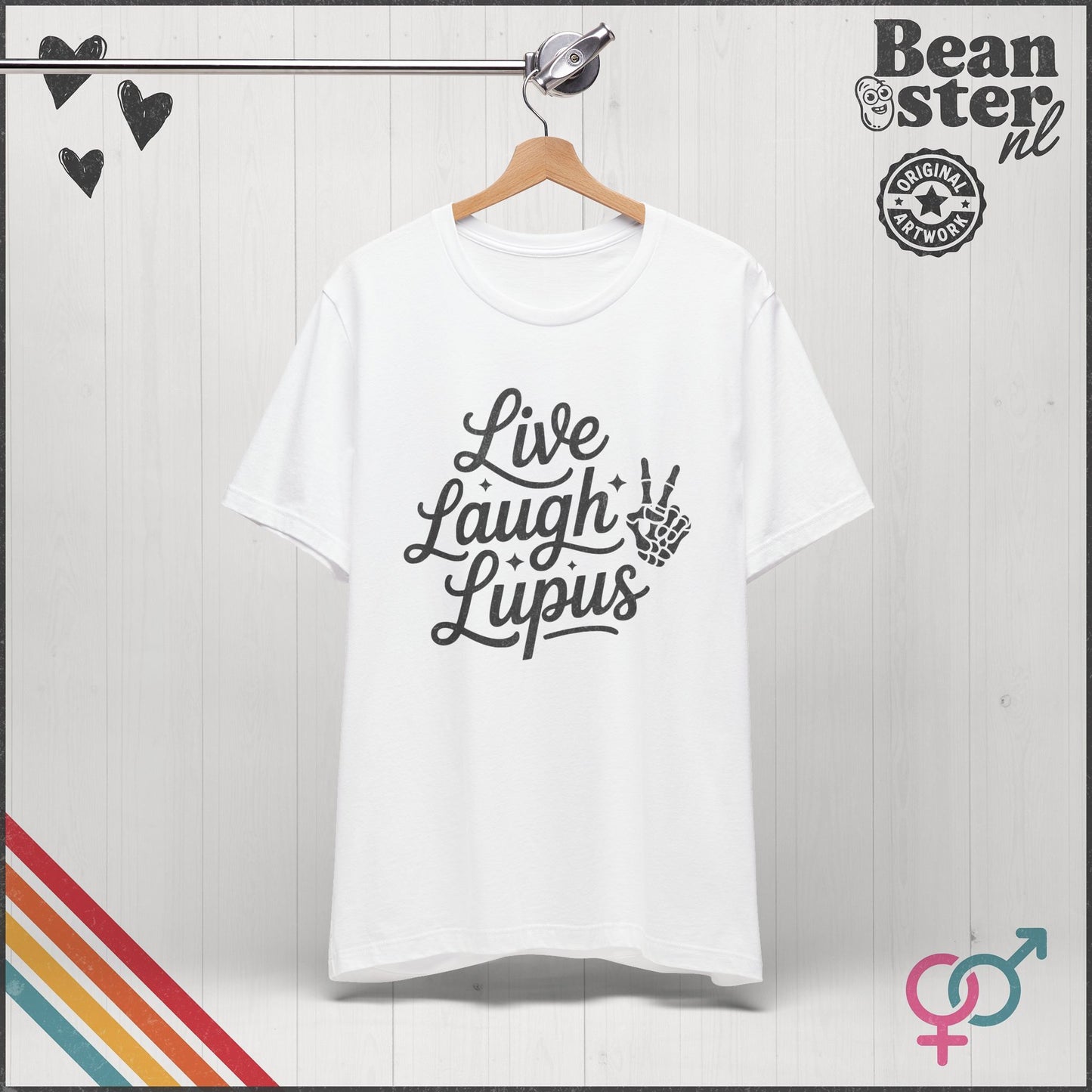Live Laugh Lupus T-Shirt – Dark Humor Awareness Tee