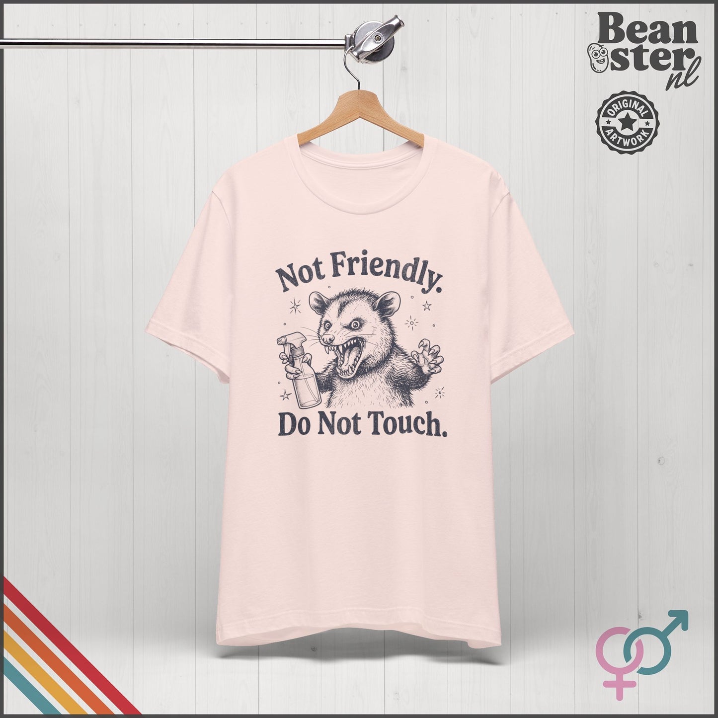 Not Friendly Do Not Touch Shirt | Funny Introvert Tee