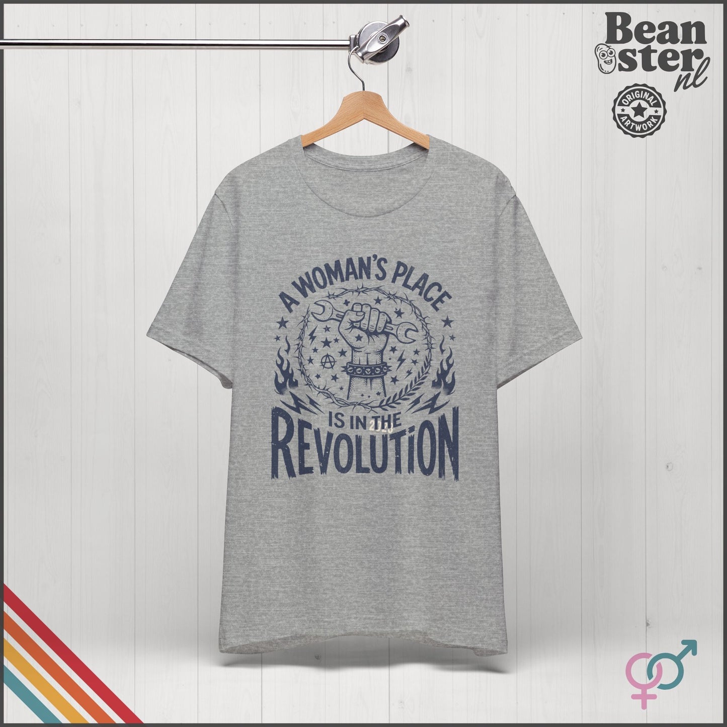 A Woman's Place Is in the Revolution T-Shirt