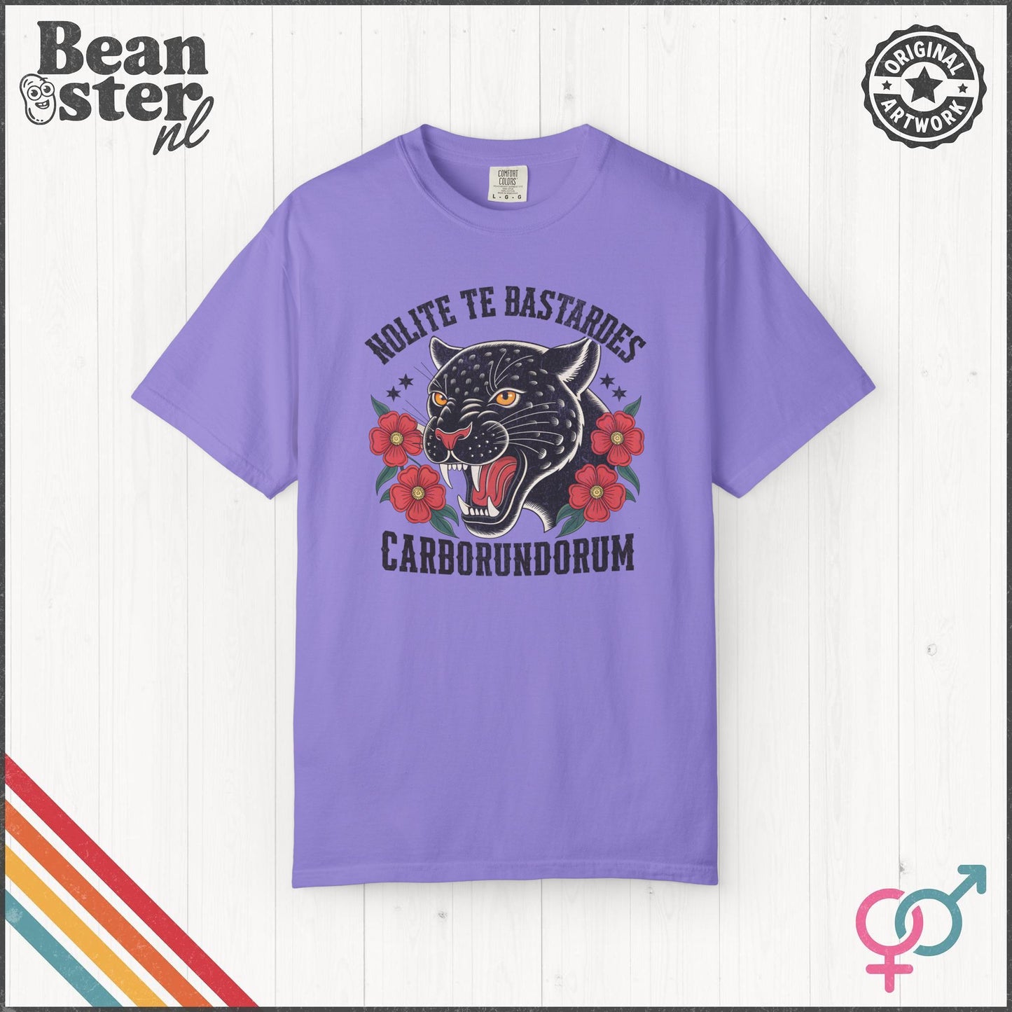 Black Panther Nolite Te Bastardes Carborundorum Tee