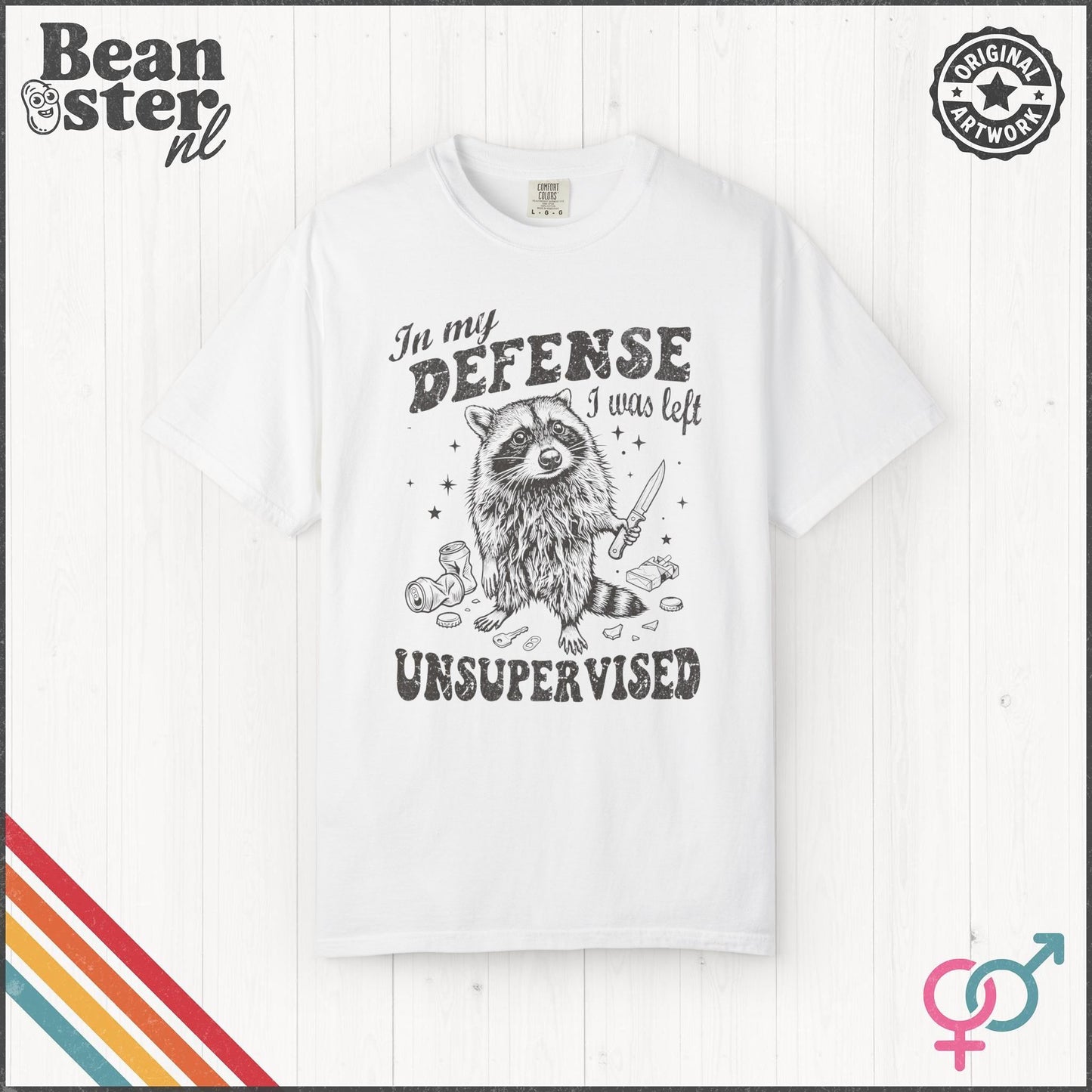 In My Defense I Was Left Unsupervised Funny Tee