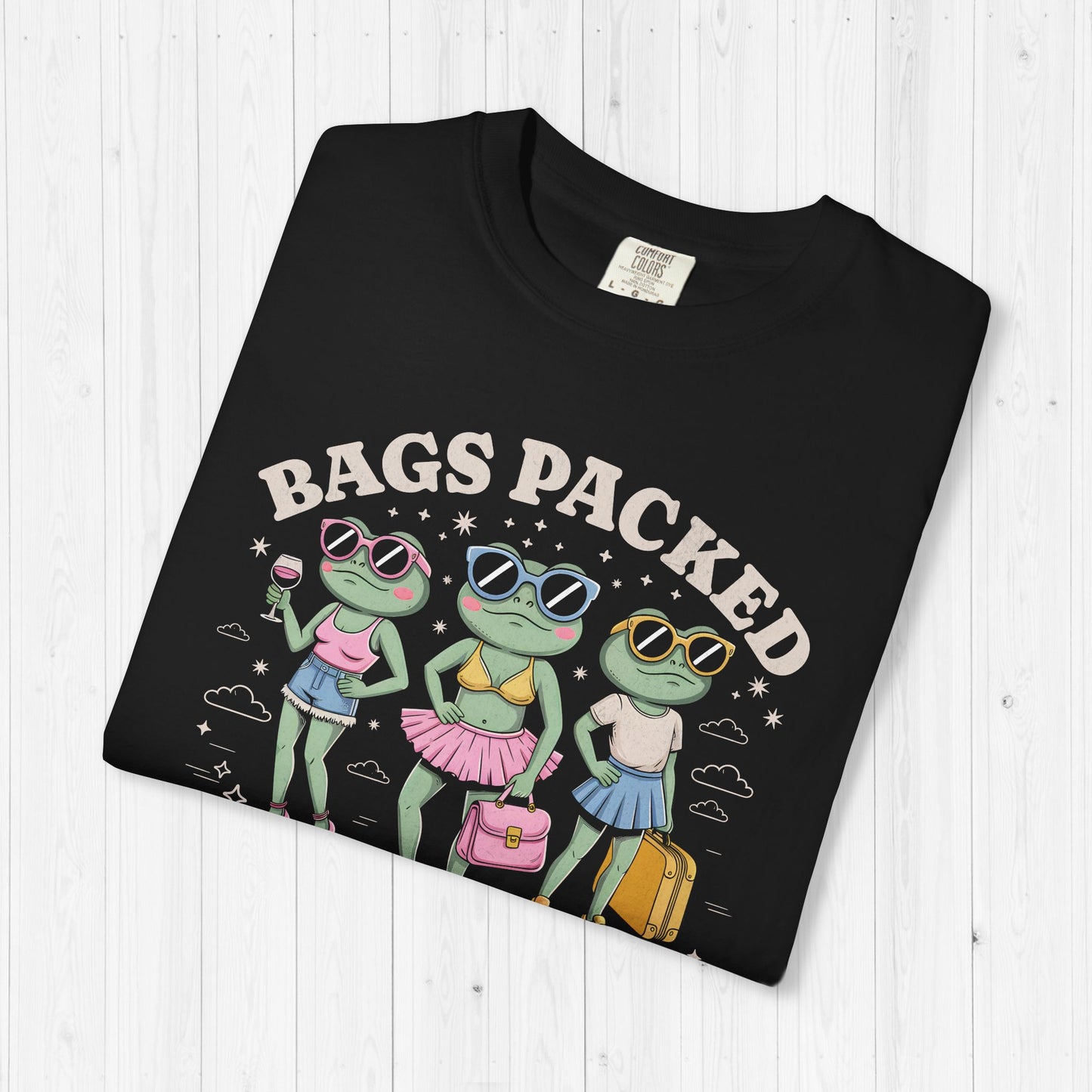 Bags Packed Flaps Waxed Shirt 🎒🐸