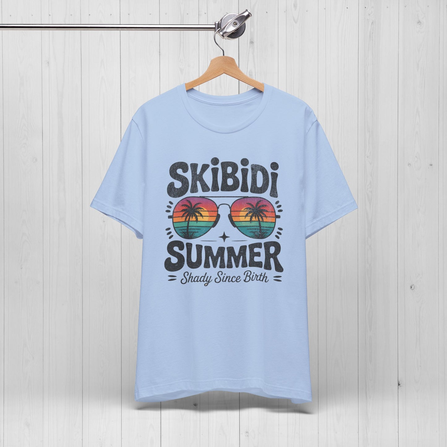 Skibidi Summer Shirt – Funny Retro Sunglasses Tee