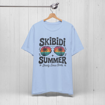 Skibidi Summer Shirt – Funny Retro Sunglasses Tee