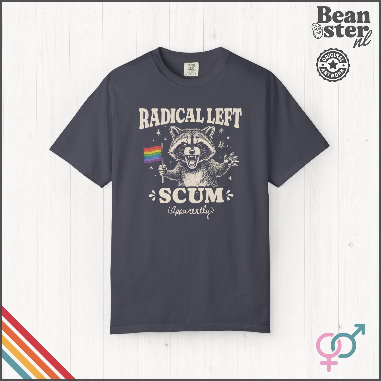 Radical Left Scum T-Shirt | Funny Political Protest Tee