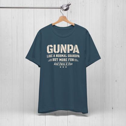 Gunpa Shirt – Funny Grandpa Definition Tee for Weapon Lover Dads