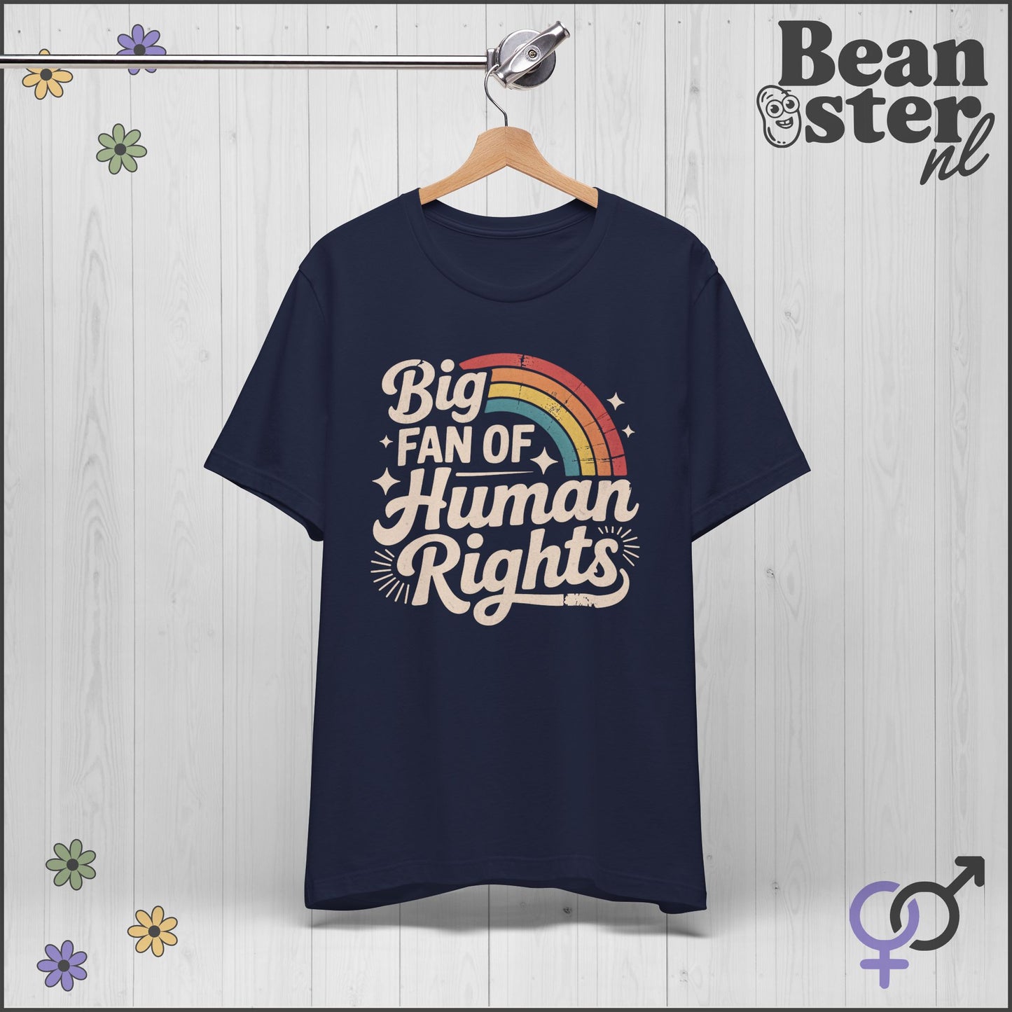 Big Fan of Human Rights Shirt | Original Protest T-Shirt