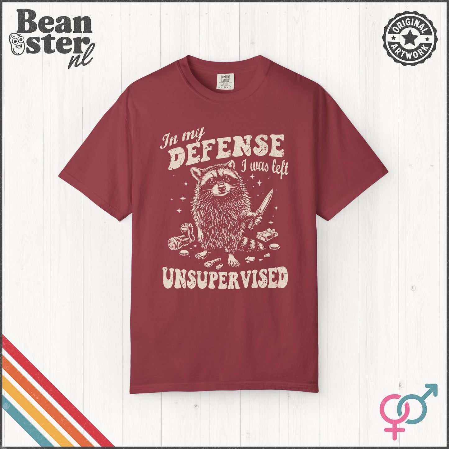 In My Defense I Was Left Unsupervised Funny Tee