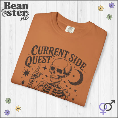 Funny ADHD Skeleton Shirt – Neurospicy, Gen Z Humor Tee