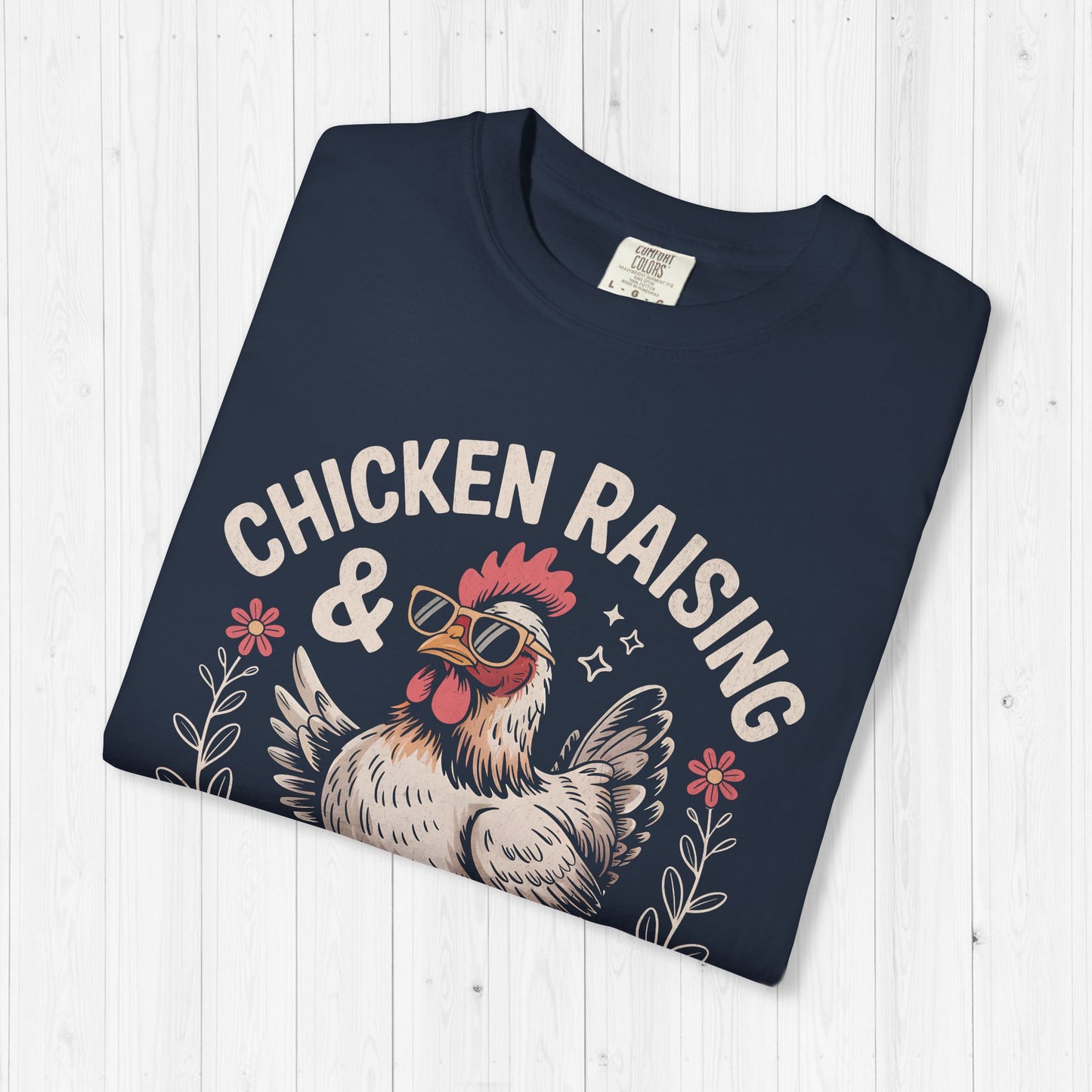 Chicken Raising Jesus Praising Funny Meme Shirt