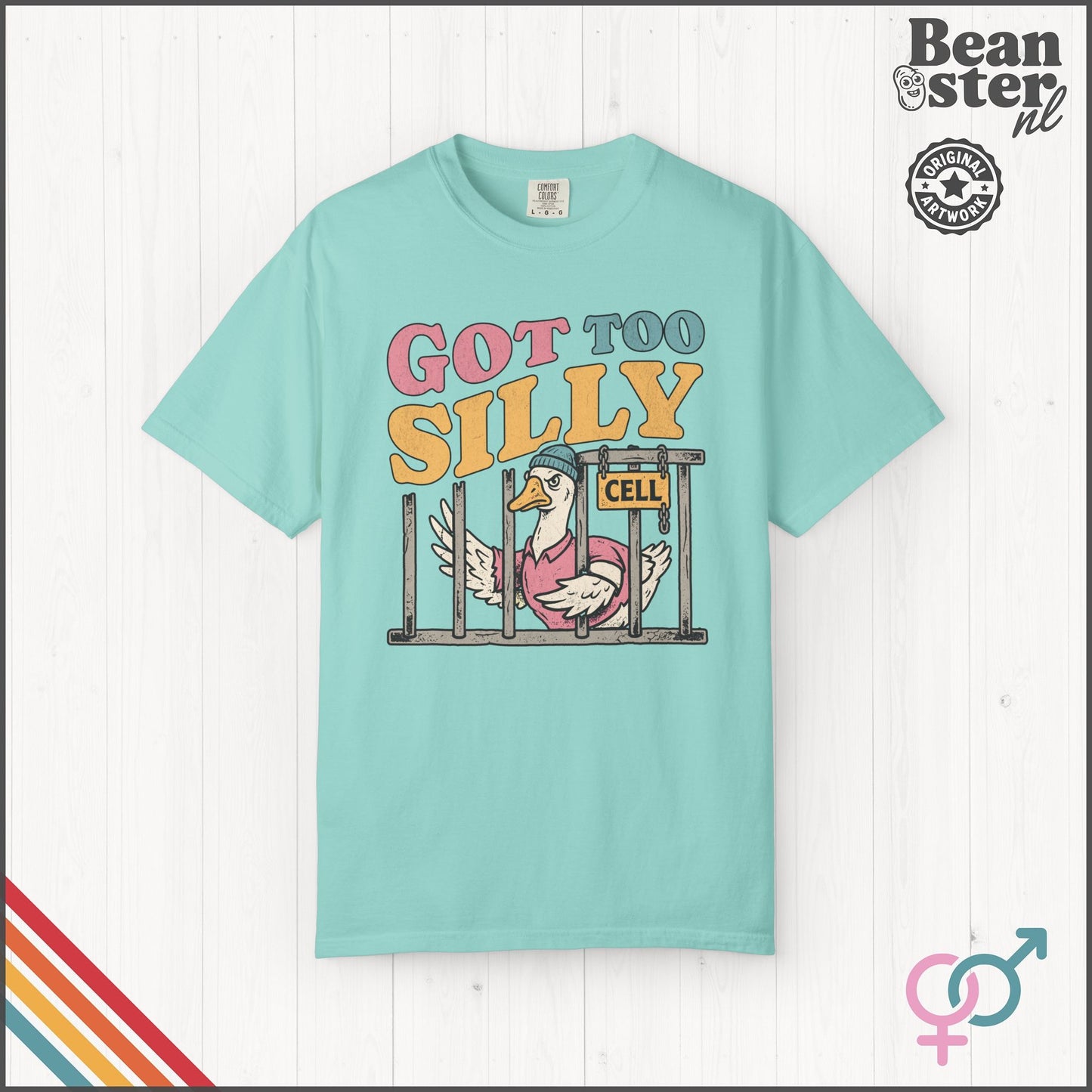 Got Too Silly Funny Graphic T-Shirt | Weird Humor Tee