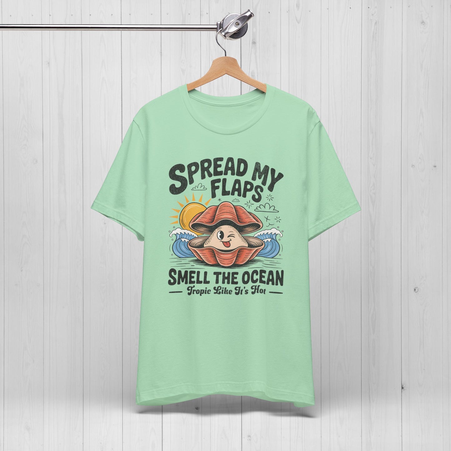 Spread My Flaps Smell The Ocean Tee Funny Summer Shirt