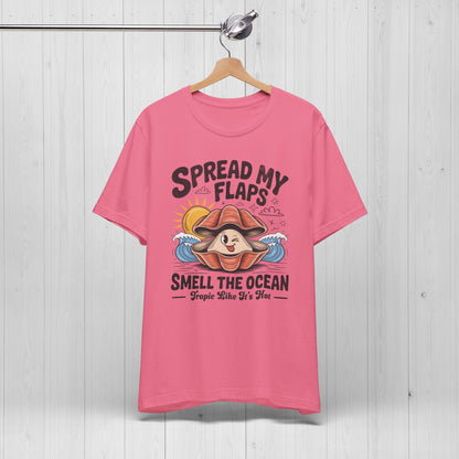 Spread My Flaps Smell The Ocean Tee Funny Summer Shirt