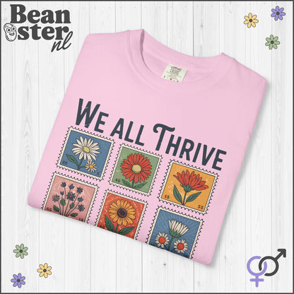 We All Thrive Tee – Mental Health Awareness Shirt
