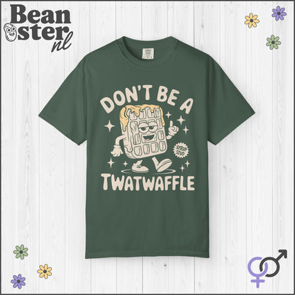Don't Be a Twatwaffle Shirt – Funny Waffle Mascot Tee