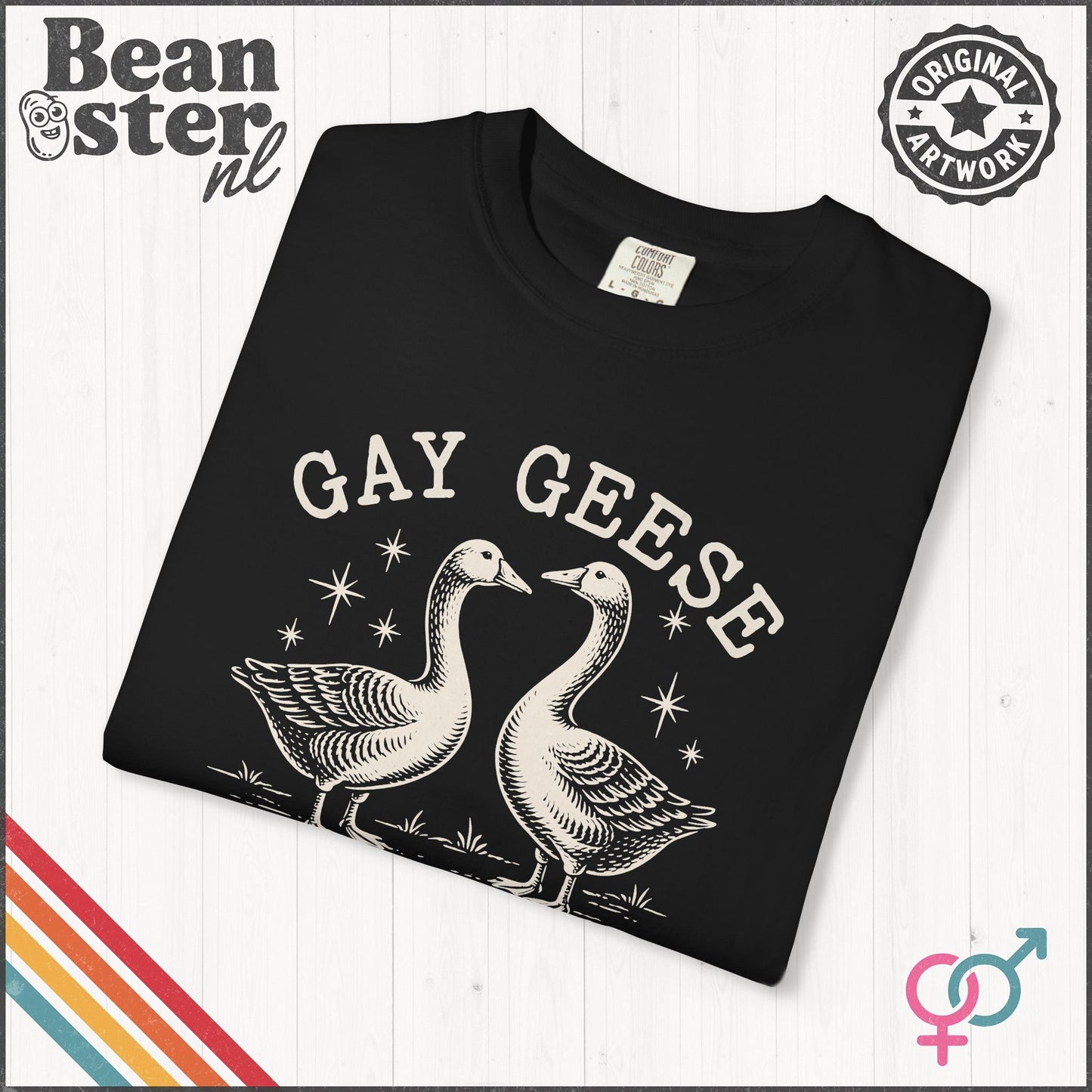 Gay Geese Funny Pride Shirt – Trendy LGBTQ Meme Tee