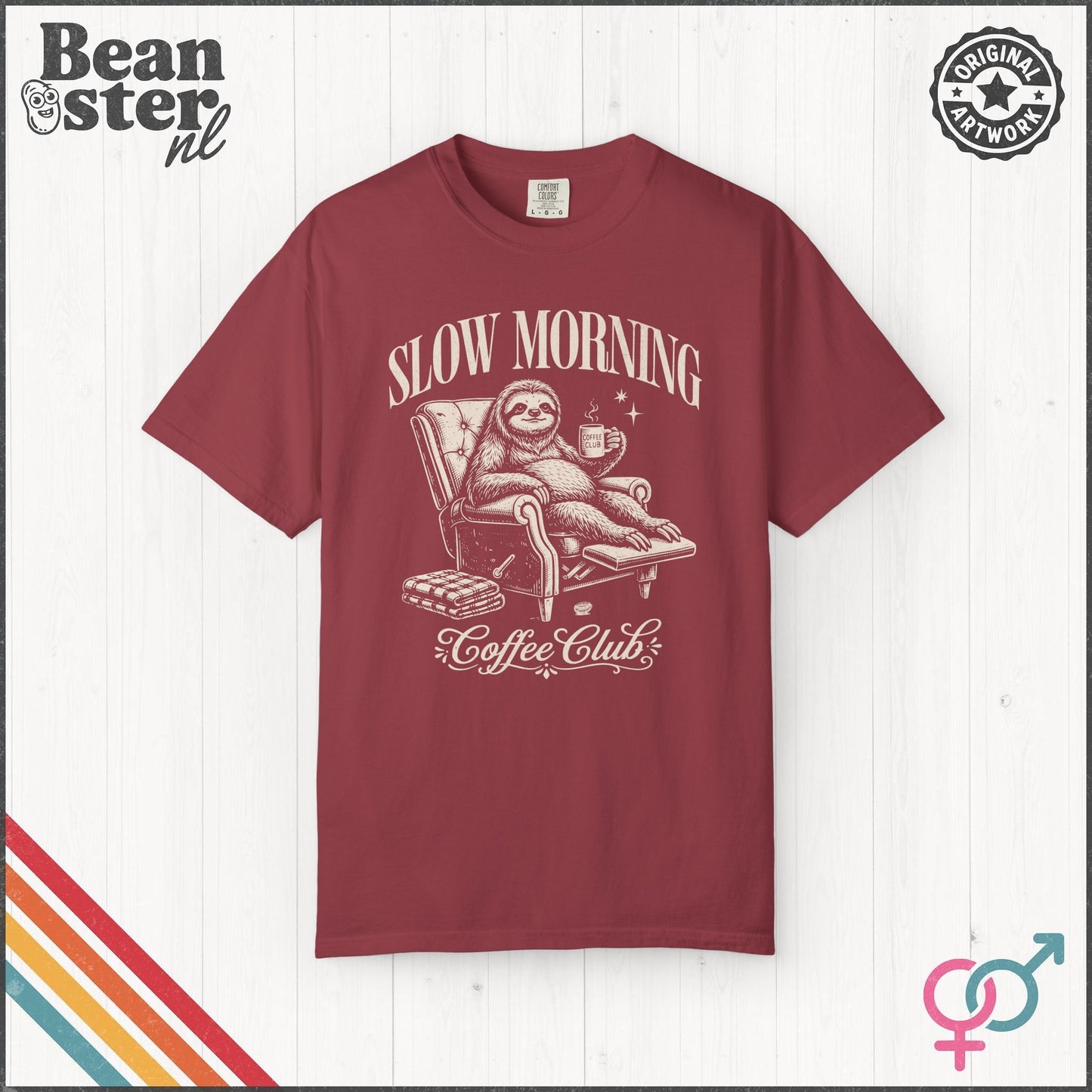 Slow Morning Coffee Club T-Shirt | Cozy Vibes Tee
