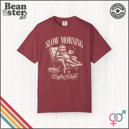Slow Morning Coffee Club T-Shirt | Cozy Vibes Tee