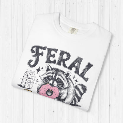 Feral Like My Blood Sugar Shirt – Funny Raccoon Diabetic Tee