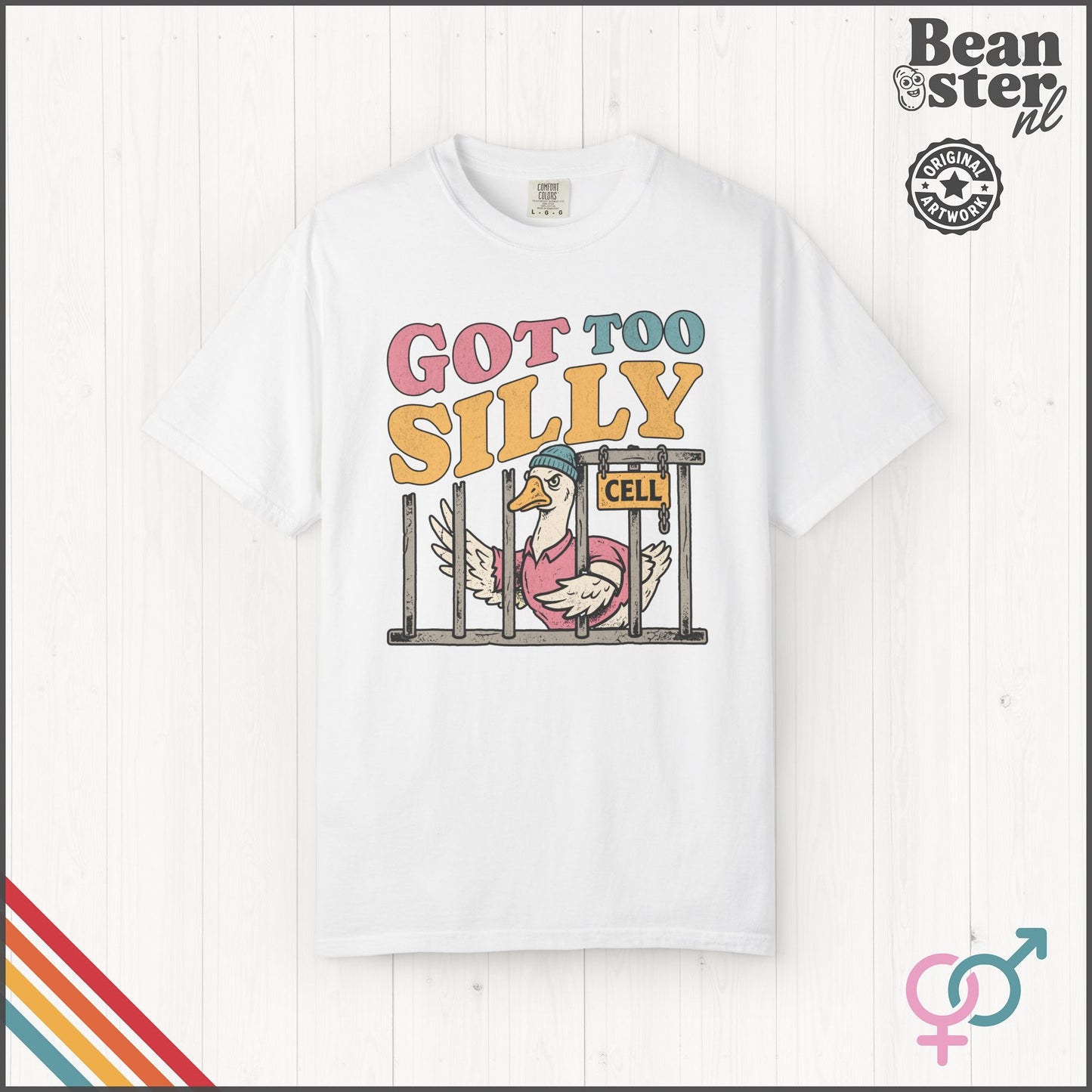 Got Too Silly Funny Graphic T-Shirt | Weird Humor Tee