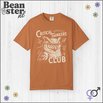 Critical Thinkers Club Tee for Sharp, Intellectual Minds