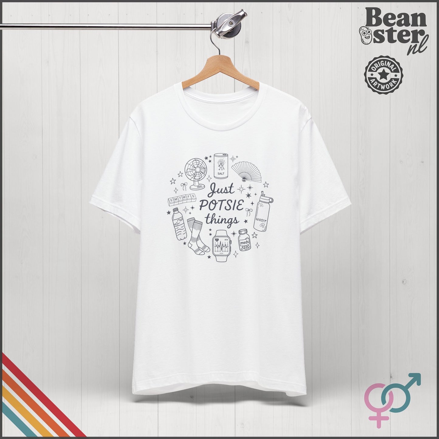 Just Potsie Things T-Shirt | POTS Syndrome Awareness Tee