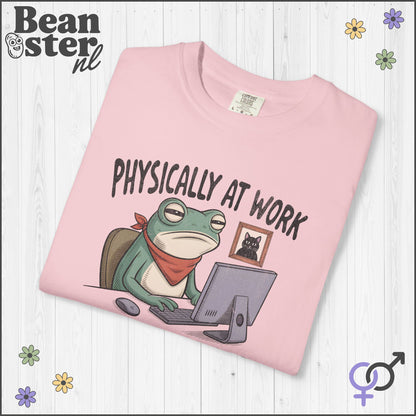 Physically At Work Mentally At Home With My Cat