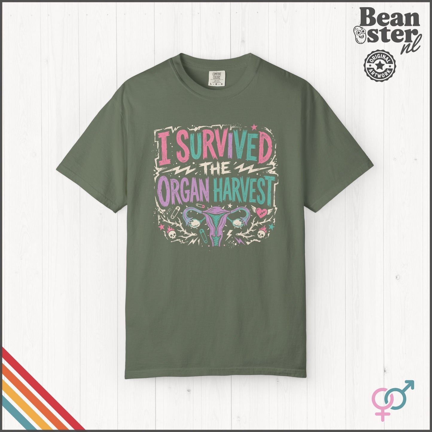 Funny Hysterectomy Shirt | I Survived the Organ Harvest Tee