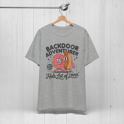 🎯Backdoor Adventurer Shirt | Donut Hotdog Tee