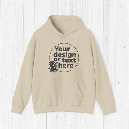 Custom Gildan 18500 Hoodie Personalize Hooded Sweatshirt
