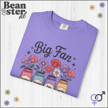 Cute Jar Graphic Tee – Human Rights Flower Slogan Shirt