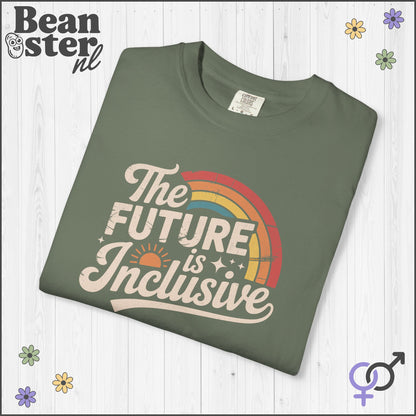 The Future Is Inclusive Retro Rainbow Shirt 🌈